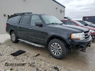 2017 Ford Expedition EL XLT with VIN 1FMJK1JT1HEA63812, listed as a Copart auction lot 52392425 with 130,456 mi miles and Clean Title. Bid and sale history available at carsss.com. Image 4.