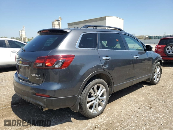 2013 Mazda CX-9 Grand Touring z VIN JM3TB3DA2D0400330, wystawiony jako Copart lot #53102025 z przebiegiem 161 987 mil mil oraz Szkoda całkowita • Salvage title. Historia ofert i sprzedaży dostępna na DreamBid. Obrazek 3.