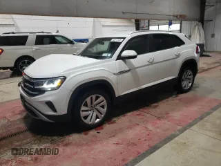 2023 Volkswagen Atlas SE with VIN 1V2HE2CA5PC204076, listed as a Copart auction lot 44377345 with 35,437 mi miles and Salvage title. Bid and sale history available at DreamBid. Image 1.