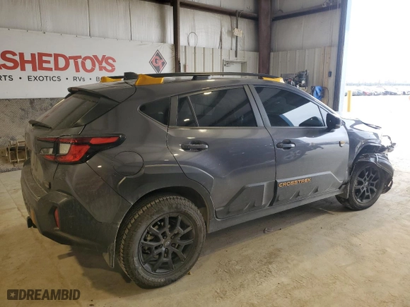 2024 Subaru Crosstrek Wilderness with VIN 4S4GUHU63R3811685, listed as a Copart auction lot 47694905 with 13,699 mi miles and Salvage Title. Bid and sale history available at carsss.com. Image 3.