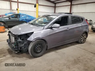 2016 Hyundai Accent Sport with VIN KMHCU5AE7GU272021, listed as a Copart auction lot 65738234 with 125,465 mi miles and Salvage Title. Bid and sale history available at carsss.com. Image 1.