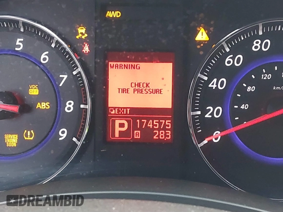 2011 Infiniti FX z VIN JN8AS1MW1BM733922, wystawiony jako IAAI lot #41779209 z przebiegiem 174 575 mil mil oraz . Historia ofert i sprzedaży dostępna na DreamBid. Obrazek 7.