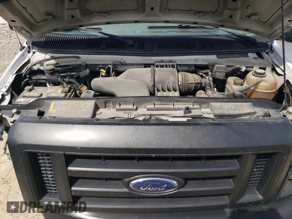 2008 Ford Econoline Cargo Commercial with VIN 1FTNE14W88DA08069, listed as a Copart auction lot 48592425 with 198,699 mi miles and Salvage title. Bid and sale history available at DreamBid. Image 12.