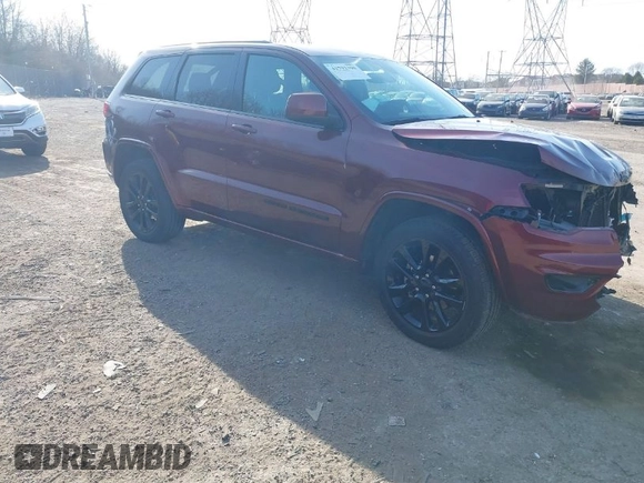 2019 Jeep Grand Cherokee Upland with VIN 1C4RJFAG2KC778336, listed as a IAAI auction lot 41792390 with 41,995 mi miles. Bid and sale history available at carsss.com. Image 1.