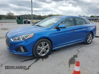 2018 Hyundai Sonata SEL with VIN 5NPE34AF8JH639903, listed as a Copart auction lot 50954785 with 71,135 mi miles and Salvage Title. Bid and sale history available at DreamBid. Image 1.