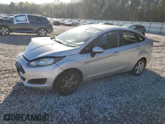 2014 Ford Fiesta SE with VIN 3FADP4BJ7EM134802, listed as a Copart auction lot 49596025 with 98,155 mi miles and Salvage Title. Bid and sale history available at DreamBid. Image 1.