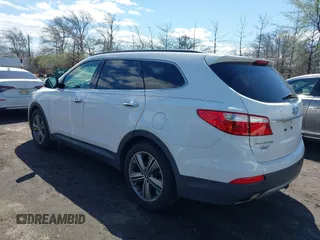 2014 Hyundai Santa Fe Limited z VIN KM8SNDHF8EU080086, wystawiony jako IAAI lot #41995020 z przebiegiem 168 532 mil mil oraz . Historia ofert i sprzedaży dostępna na DreamBid. Obrazek 3.