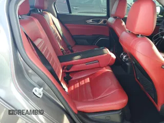 2018 Alfa Romeo Giulia Ti Sport with VIN ZARFAECN2J7597825, listed as a Copart auction lot 64125035 with 92,565 mi miles and Clean title. Bid and sale history available at DreamBid. Image 10.