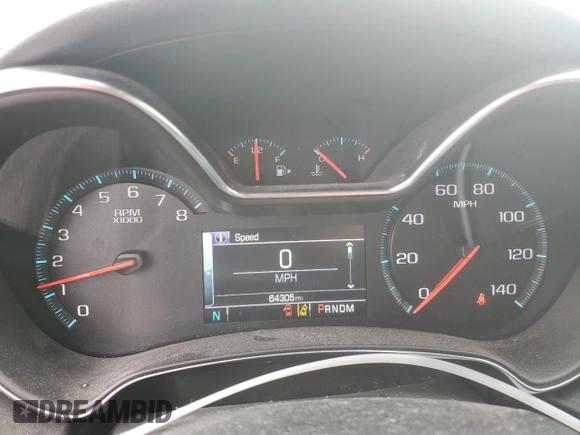 2016 Chevrolet Impala LT with VIN 2G1115S3XG9191716, listed as a Copart auction lot 52535215 with 64,305 mi miles and Salvage Title. Bid and sale history available at DreamBid. Image 9.