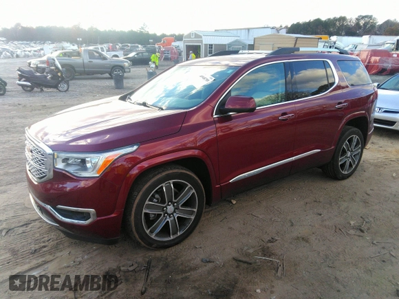 2017 GMC Acadia Denali with VIN 1GKKNPLS5HZ201646, listed as a IAAI auction lot 40948789 with 110,771 mi miles. Bid and sale history available at carsss.com. Image 2.