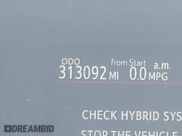 2012 Toyota Prius One with VIN JTDKDTB3XC1524003, listed as a IAAI auction lot 42196251 with 313,092 mi miles and . Bid and sale history available at DreamBid. Image 7.
