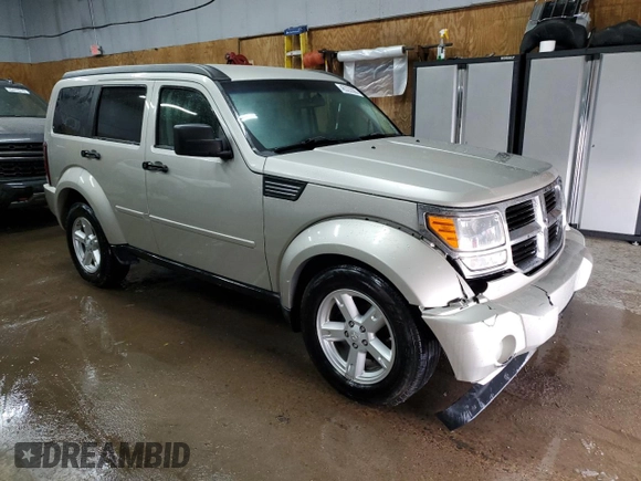 2008 Dodge Nitro SXT with VIN 1D8GU28K08W267122, listed as a Copart auction lot 46322805 with Not Provided miles and Clean Title. Bid and sale history available at DreamBid. Image 4.