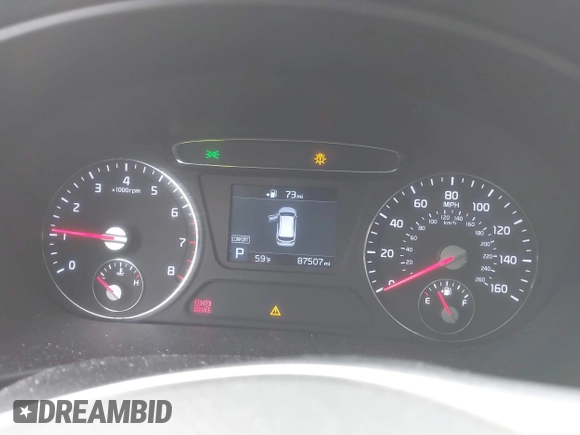 2019 Kia Sorento LX with VIN 5XYPG4A35KG549507, listed as a IAAI auction lot 41726414 with 87,507 mi miles. Bid and sale history available at carsss.com. Image 7.