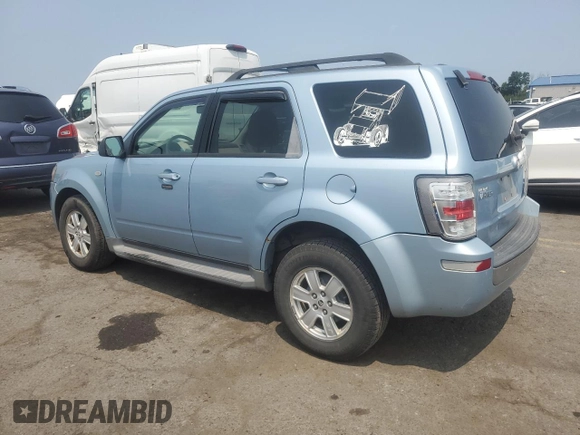 2009 Mercury Mariner z VIN 4M2CU91G49KJ01393, wystawiony jako Copart lot #59780005 z przebiegiem 189 898 mil mil oraz Szkoda całkowita • Salvage title. Historia ofert i sprzedaży dostępna na DreamBid. Obrazek 2.