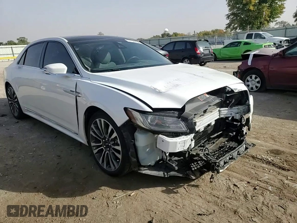 2017 Lincoln Continental Select with VIN 1LN6L9SK1H5637624, listed as a Copart auction lot 77758454 with 67,308 mi miles and Salvage Title. Bid and sale history available at carsss.com. Image 11.