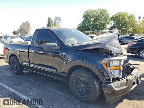 2023 Ford F-150 XL with VIN 1FTMF1C54PKG17414, listed as a Copart auction lot 47793275 with 19,053 mi miles and Salvage Title. Bid and sale history available at carsss.com. Image 4.