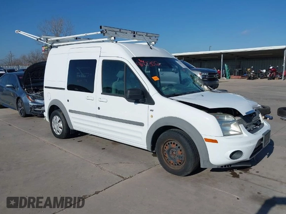 2012 Ford Transit Connect XLT with VIN NM0KS9BN8CT099523, listed as a IAAI auction lot 41473012 with Not provided miles and . Bid and sale history available at DreamBid. Image 1.