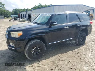 2012 Toyota 4Runner SR5 with VIN JTEBU5JR4C5104503, listed as a Copart auction lot 61301465 with 214,421 mi miles and Salvage title. Bid and sale history available at DreamBid. Image 1.