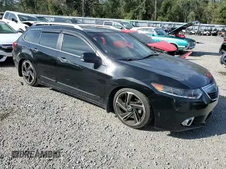 2012 Acura TSX Technology with VIN JH4CW2H6XCC004221, listed as a Copart auction lot 87576035 with 123,688 mi miles and Salvage title. Bid and sale history available at DreamBid. Image 11.