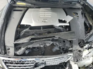 2010 Lexus LS 460 with VIN JTHBL5EF6A5101167, listed as a Copart auction lot 54674145 with 146,830 mi miles and Salvage Title. Bid and sale history available at DreamBid. Image 11.