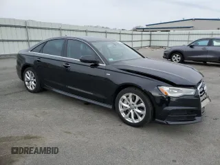 2017 Audi A6 Premium Plus with VIN WAUG8AFC5HN026099, listed as a Copart auction lot 47695075 with 92,562 mi miles and Salvage Title. Bid and sale history available at carsss.com. Image 4.