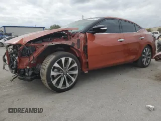 2022 Nissan Maxima Platinum with VIN 1N4AA6FV7NC504175, listed as a Copart auction lot 81714144 with 10,655 mi miles and Salvage title. Bid and sale history available at DreamBid. Image 1.