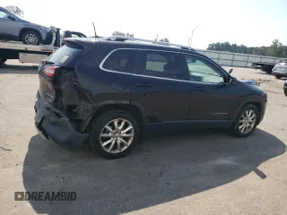 2016 Jeep Cherokee Limited with VIN 1C4PJLDB0GW136788, listed as a Copart auction lot 69684644 with 126,039 mi miles and Salvage title. Bid and sale history available at DreamBid. Image 3.