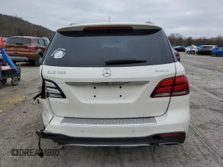 2017 Mercedes-Benz GLE 350 with VIN 4JGDA5HB7HA965487, listed as a Copart auction lot 51161165 with 79,540 mi miles and Salvage title. Bid and sale history available at DreamBid. Image 6.