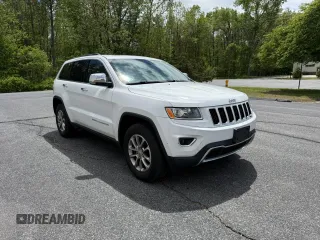 2016 Jeep Grand Cherokee Limited with VIN 1C4RJFBM9GC332745, listed as a Copart auction lot 57839245 with 88,835 mi miles and Clean title. Bid and sale history available at DreamBid. Image 1.