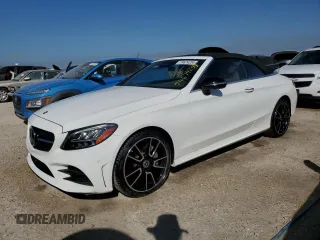 2022 Mercedes-Benz C 300 with VIN W1KWK8DB1NG115192, listed as a Copart auction lot 74674234 with 13,638 mi miles and Non Repairable. Bid and sale history available at DreamBid. Image 1.