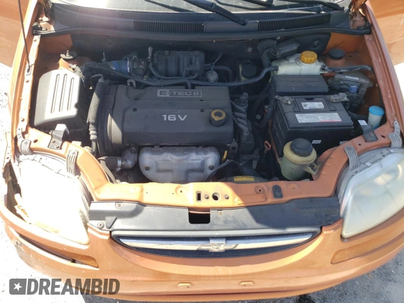 2006 Chevrolet Aveo LT with VIN KL1TG66636B667625, listed as a Copart auction lot 53377665 with 141,633 mi miles and Salvage title. Bid and sale history available at DreamBid. Image 11.