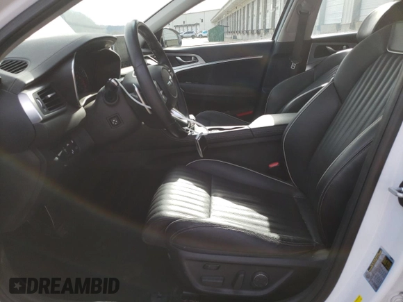 2019 Genesis G70 3.3T Advanced with VIN KMTG74LE1KU030470, listed as a Copart auction lot 50328775 with 27,312 mi miles and Salvage Title. Bid and sale history available at carsss.com. Image 7.