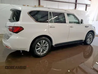 2018 Infiniti QX80 with VIN JN8AZ2NE8J9195292, listed as a Copart auction lot 61045735 with 92,567 mi miles and Clean title. Bid and sale history available at DreamBid. Image 3.