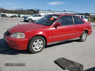 2000 Honda Civic EX with VIN 1HGEJ8249YL005050, listed as a Copart auction lot 50693175 with 191,430 mi miles and Clean Title. Bid and sale history available at carsss.com. Image 1.