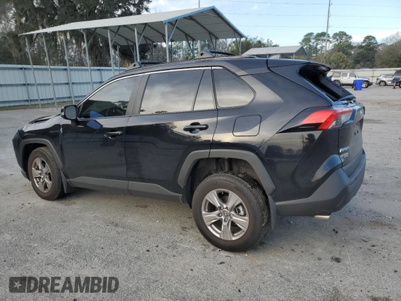2025 Toyota RAV4 XLE with VIN 2T3W1RFV5SC303614, listed as a Copart auction lot 46754785 with 4,271 mi miles and Salvage Title. Bid and sale history available at carsss.com. Image 2.