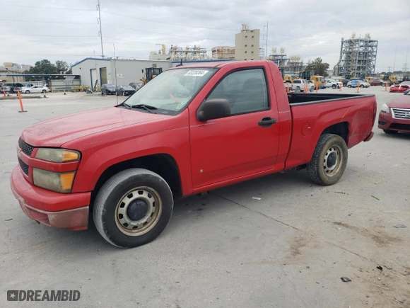2008 Chevrolet Colorado Work Truck with VIN 1GCCS149788116508, listed as a Copart auction lot 83220364 with 210,211 mi miles and Salvage Title. Bid and sale history available at carsss.com. Image 1.