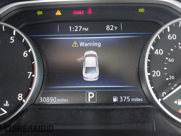 2017 Nissan Maxima S with VIN 1N4AA6AP7HC455539, listed as a IAAI auction lot 41826671 with 30,890 mi miles and . Bid and sale history available at DreamBid. Image 15.
