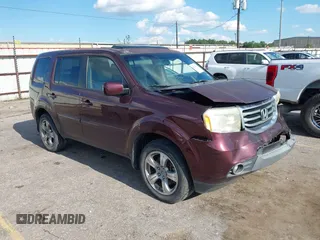 2013 Honda Pilot EX-L с VIN 5FNYF3H58DB032933, выставлен на аукционе IAAI как лот 42213061 с пробегом 166 496 миль миль и . История ставок и продаж доступна на DreamBid. Изображение 1.