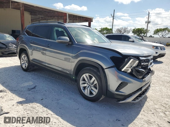 2021 Volkswagen Atlas S с VIN 1V2AP2CA2MC566325, выставлен на аукционе Copart как лот 57944825 с пробегом 37 346 миль миль и Списание • Salvage title. История ставок и продаж доступна на DreamBid. Изображение 4.