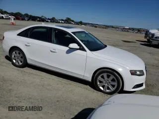 2010 Audi A4 2.0T Premium with VIN WAUAFAFLXAN053218, listed as a Copart auction lot 51834835 with 166,238 mi miles and Clean Title. Bid and sale history available at carsss.com. Image 4.