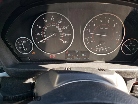 2016 BMW 4 Series 435i with VIN WBA3T3C57G5A42272, listed as a Copart auction lot 84316264 with 107,831 mi miles and Salvage title. Bid and sale history available at DreamBid. Image 9.