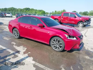 2013 Lexus GS 350 with VIN JTHCE1BL3D5011402, listed as a IAAI auction lot 42419049 with 154,205 mi miles and . Bid and sale history available at DreamBid. Image 1.