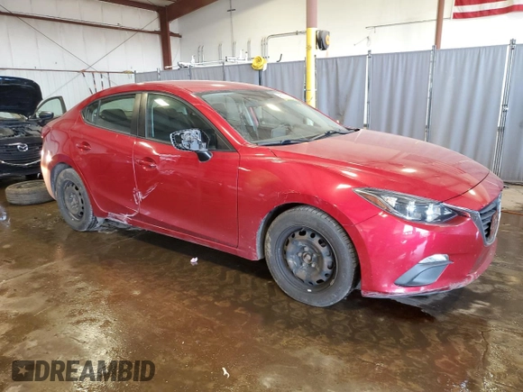2015 Mazda 3 i Sport with VIN 3MZBM1U71FM163141, listed as a Copart auction lot 48979955 with 159,809 mi miles and Salvage Title. Bid and sale history available at DreamBid. Image 4.