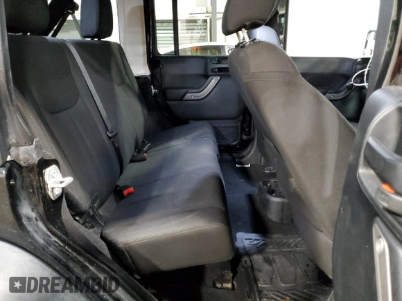 2018 Jeep Wrangler JK Unlimited Sport S with VIN 1C4BJWDGXJL830873, listed as a Copart auction lot 74534084 with 59,805 mi miles and Salvage Title. Bid and sale history available at carsss.com. Image 10.