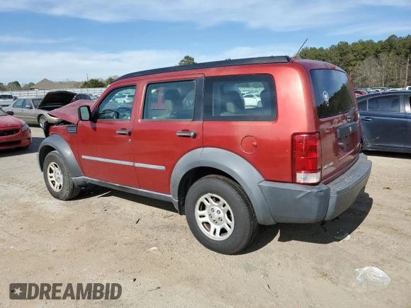 2008 Dodge Nitro SXT with VIN 1D8GU28K48W252817, listed as a Copart auction lot 49583855 with 218,194 mi miles and Salvage Title. Bid and sale history available at carsss.com. Image 2.