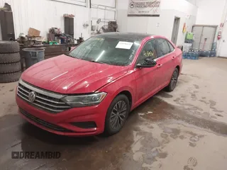 2019 Volkswagen Jetta S with VIN 3VWC57BUXKM113619, listed as a IAAI auction lot 41038434 with 110,525 mi miles and . Bid and sale history available at DreamBid. Image 2.