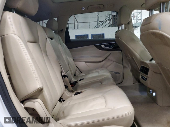 2018 Audi Q7 Premium Plus with VIN WA1LAAF71JD015468, listed as a Copart auction lot 46852095 with 126,637 mi miles and Non repairable. Bid and sale history available at DreamBid. Image 12.