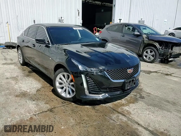 2024 Cadillac CT5 Luxury with VIN 1G6DX5RK0R0127765, listed as a Copart auction lot 50882525 with 8,060 mi miles and Salvage title. Bid and sale history available at DreamBid. Image 13.