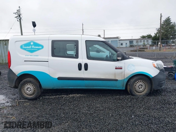 2015 Ram ProMaster City Cargo Tradesman with VIN ZFBERFAT8F6A72602, listed as a IAAI auction lot 41709295 with 133,802 mi miles. Bid and sale history available at carsss.com. Image 13.