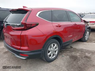 2022 Honda CR-V EX with VIN 2HKRW1H59NH405702, listed as a IAAI auction lot 41542120 with 21,227 mi miles. Bid and sale history available at carsss.com. Image 4.